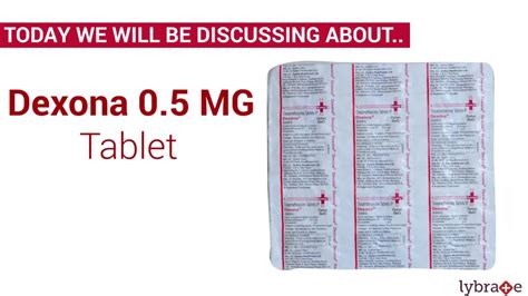 dexona tablet uses in telugu|Dexona 5 MG Tablet .